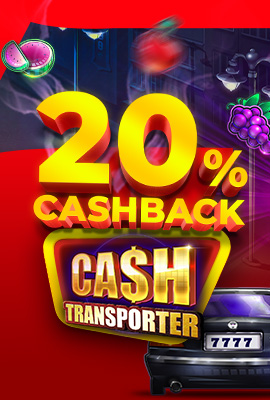 20% Cashback Cash Transporter